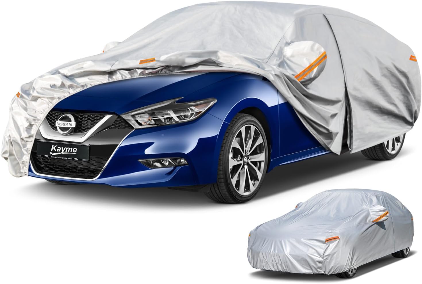 Kayme 6 Layers Car Cover for Nissan Maxima - All Weather Protection