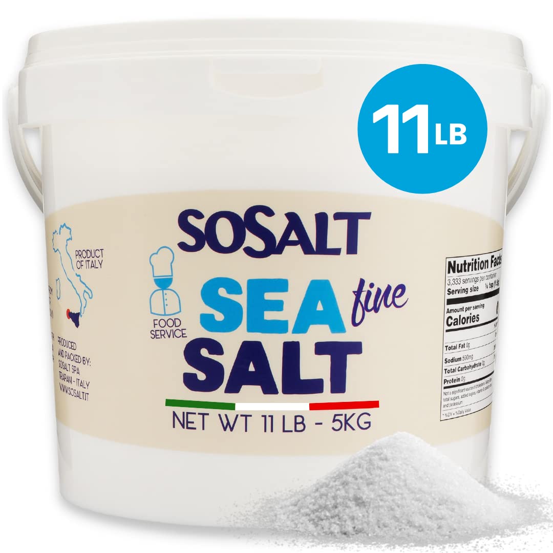 SoSalt Dal Mare Di Trapani Fine Sea Salt for Culinary Delights