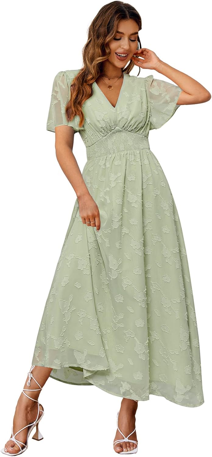 Simplee Women's Boho Floral Maxi Dress for Every Occasion