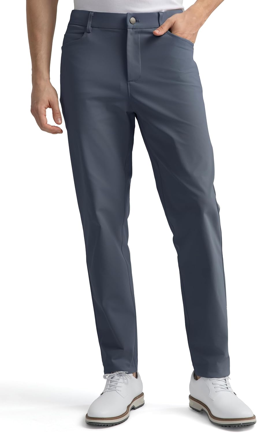HISDERN Flex 503 Men's Slim Fit Golf Pants for Every Occasion