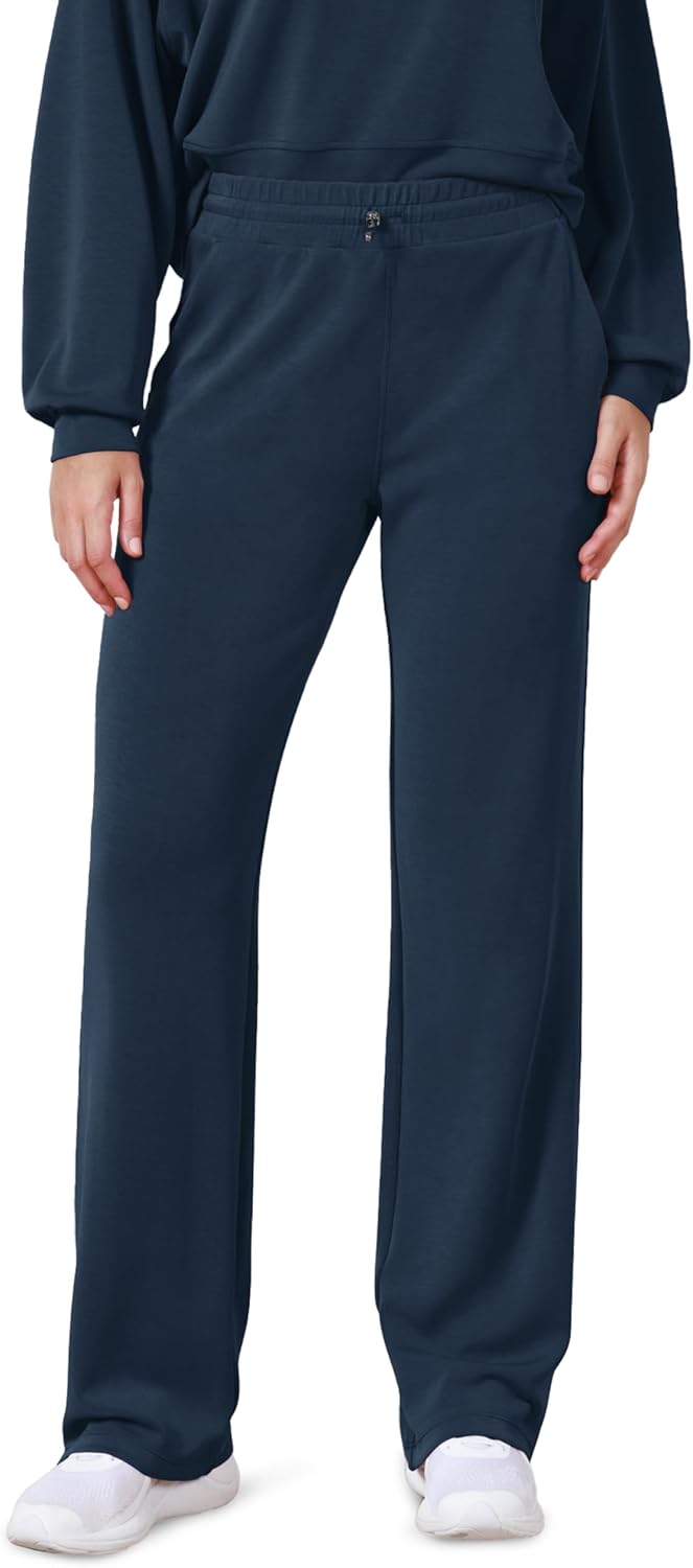 ODODOS Women's Modal Soft Wide Leg Pants for Casual Comfort