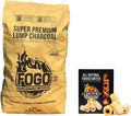 FOGO Super Premium Hardwood Lump Charcoal Bundle - Fast Heat, Large