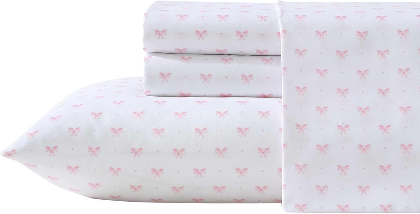 Ultra-Soft Toddler Bedding Set with Matching Pillowcase in Pink