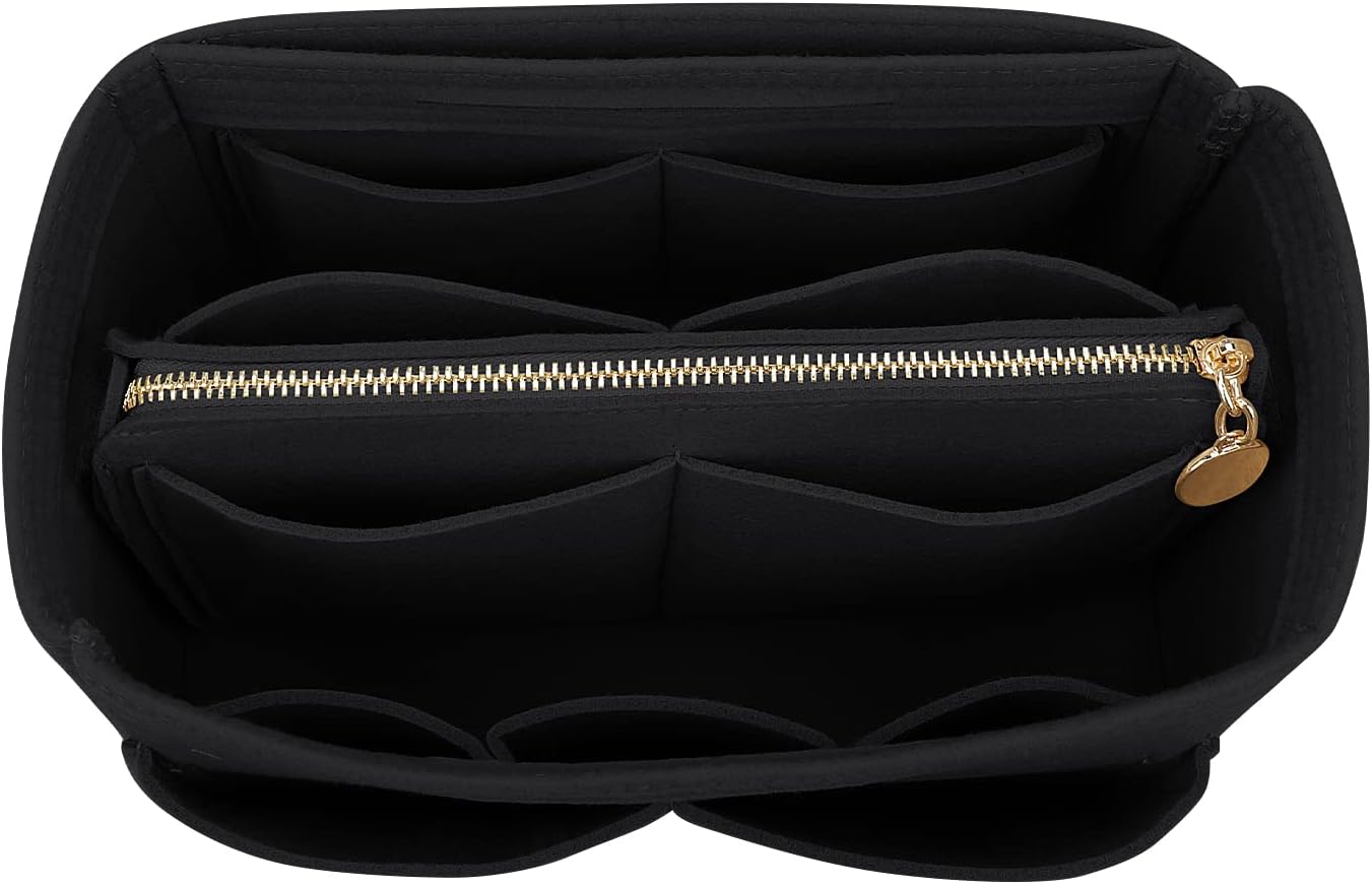 LEXSION Felt Purse Bag Organizer Insert for Speedy and Neverfull