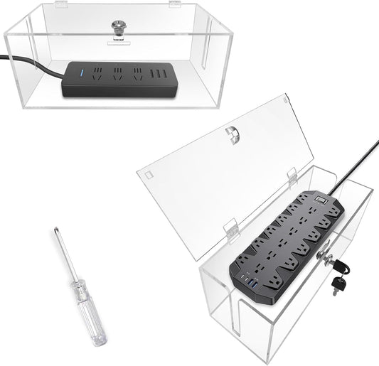 Secure Cable Organization with Lock Box by PILISPARK