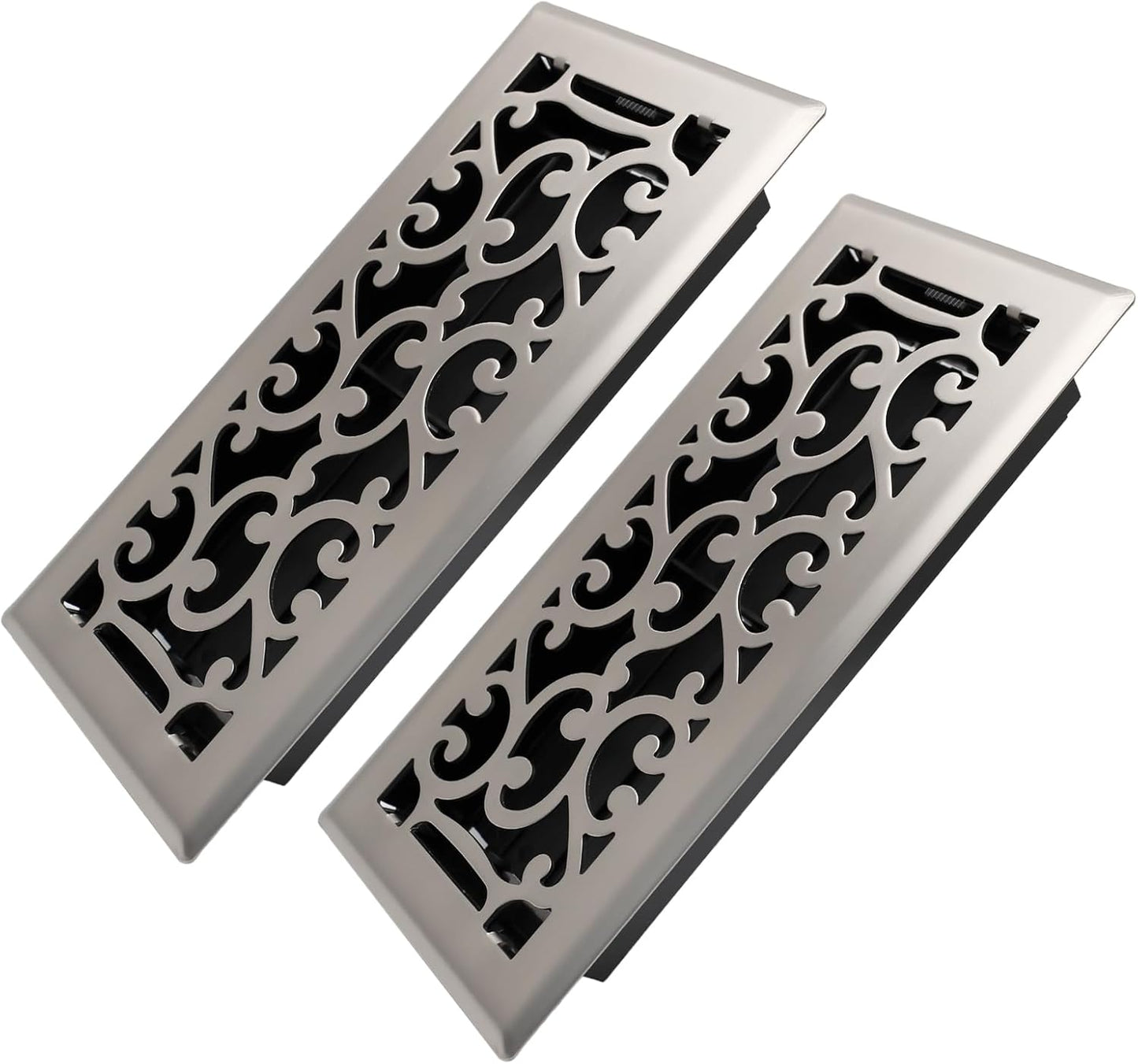 4x10 Inches Heavy Duty Walkable Floor Register for Home Use