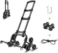 Hand Truck Stair Climber Folding Grocery Cart Dolly for 180 lbs