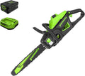 Greenworks 60V 16in Brushless Cordless Chainsaw - Powerful, Quiet Cut