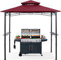 ABCCANOPY 8ftx 5ft Grill Gazebo Shelter for Outdoor BBQ Fun