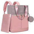 LOVEVOOK Diaper Bag Backpack Tote - Large Capacity, Insulated Pockets