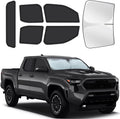 Toyota Tacoma 2024 Car Window Shades - Full 6pc Privacy Set