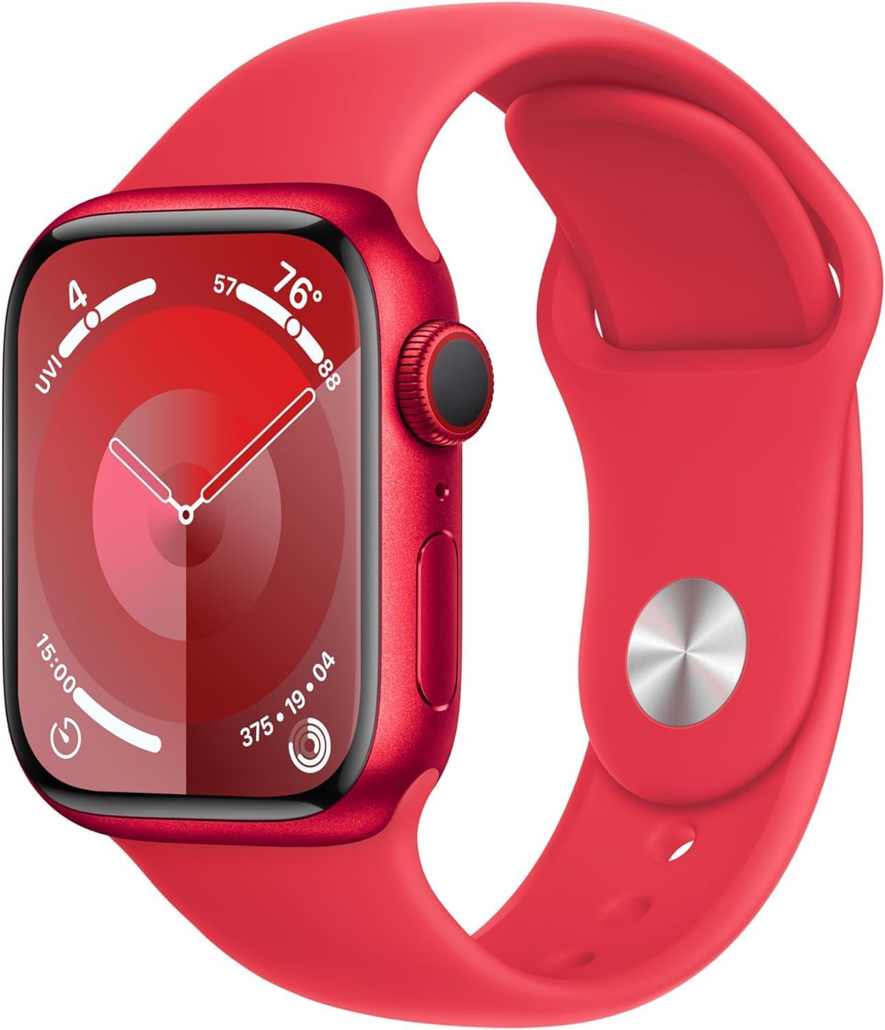 Apple Watch Series 9 GPS 41mm RED Aluminum Case for Health