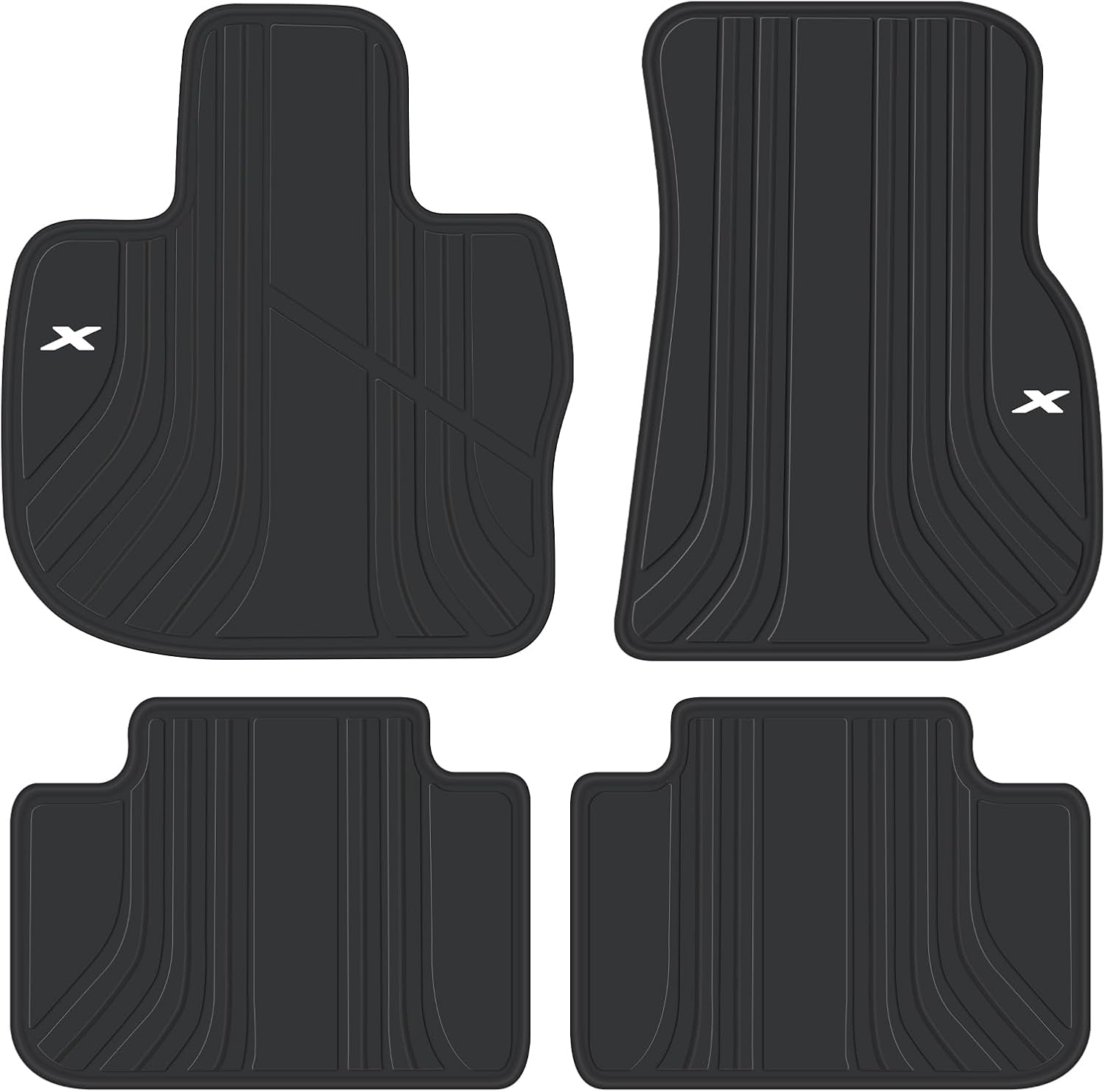 Car Floor Mat for BMW X3 G01 X4 G02 by SAN AUTO 2018-2024