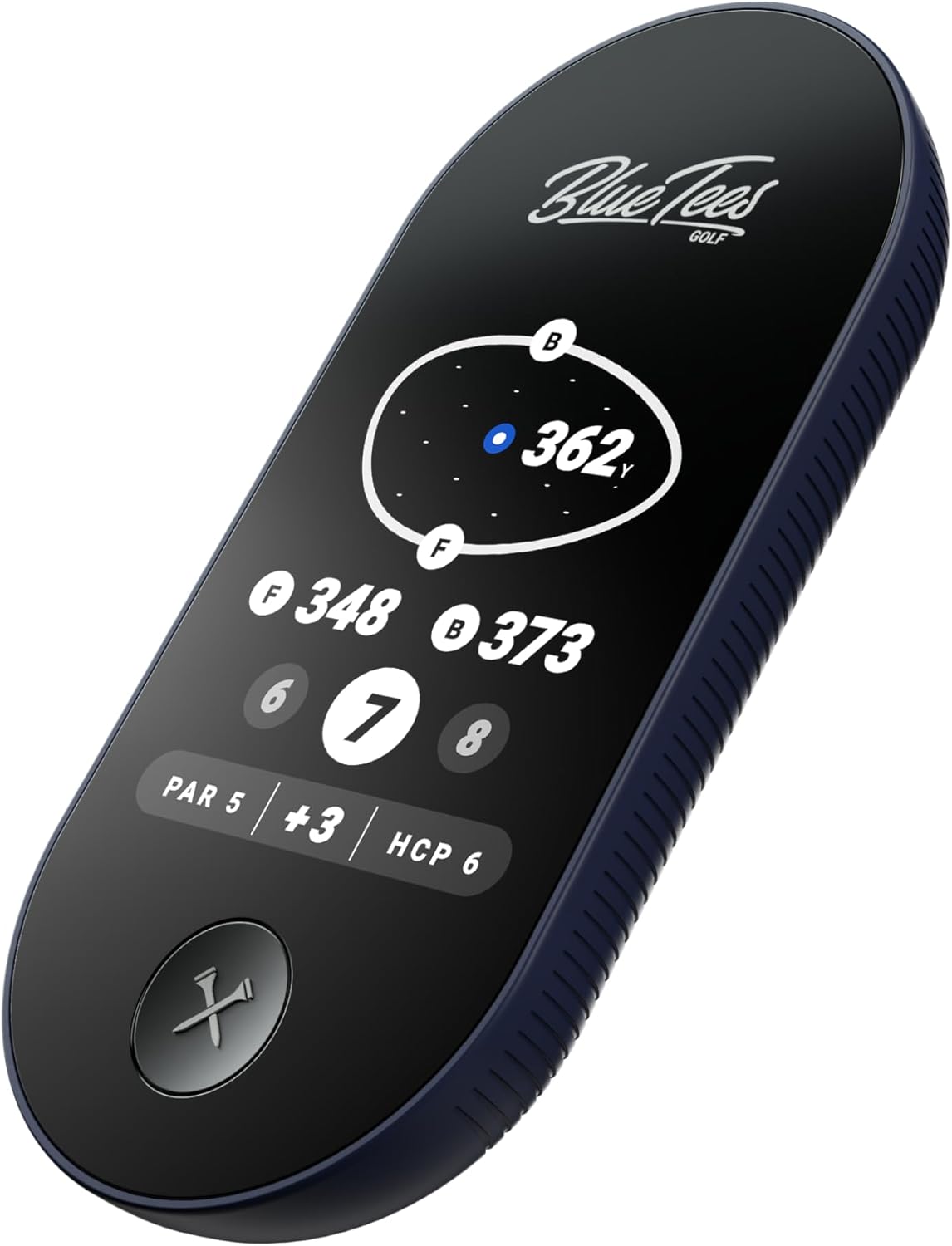 Blue Tees Golf Ringer - Magnetic GPS Handheld
