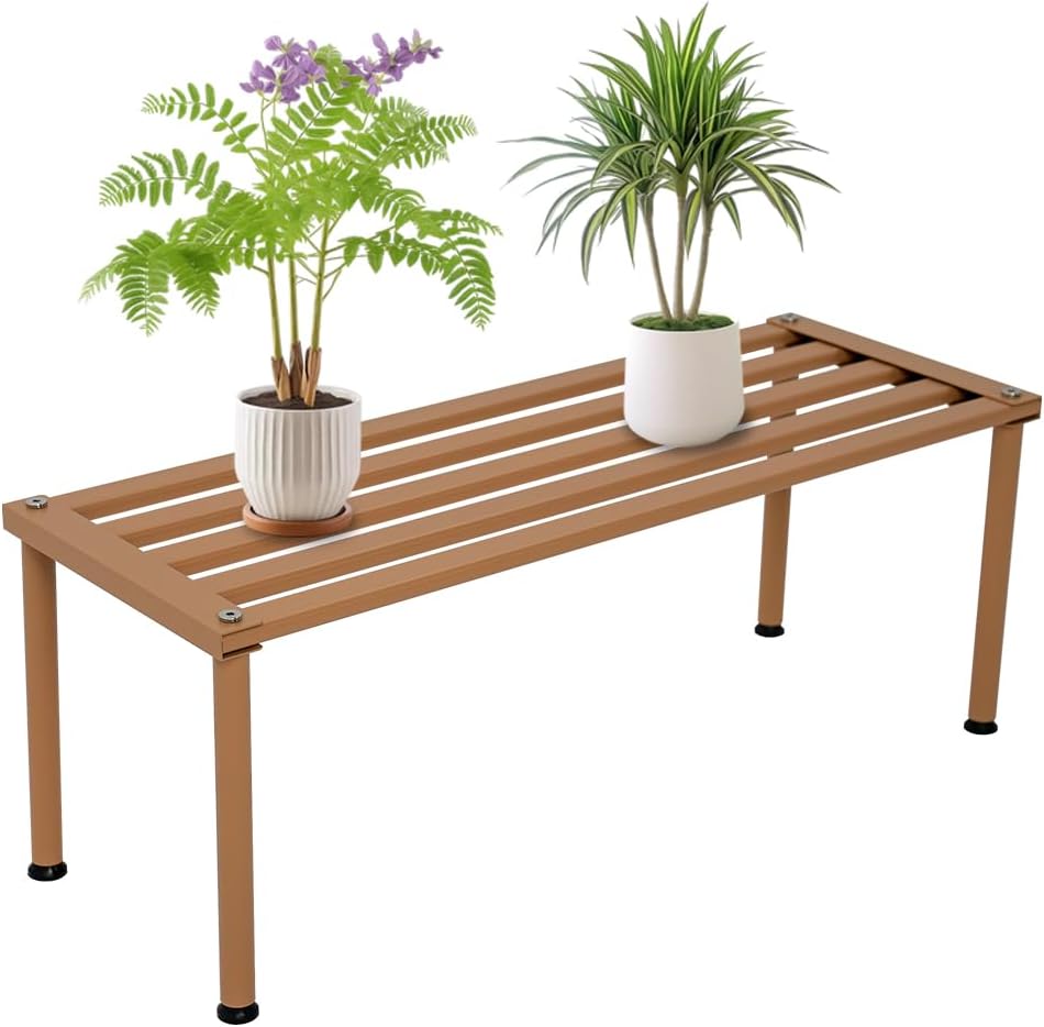Metal Plant Stand for Indoor and Outdoor Use, 31.5In Tall