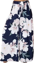 Women's Printed Palazzo Lounge Wide Leg Casual Flowy Pants