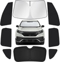 Honda CRV 2017-2022 Car Window Shades - Full Privacy Sun Shade Set