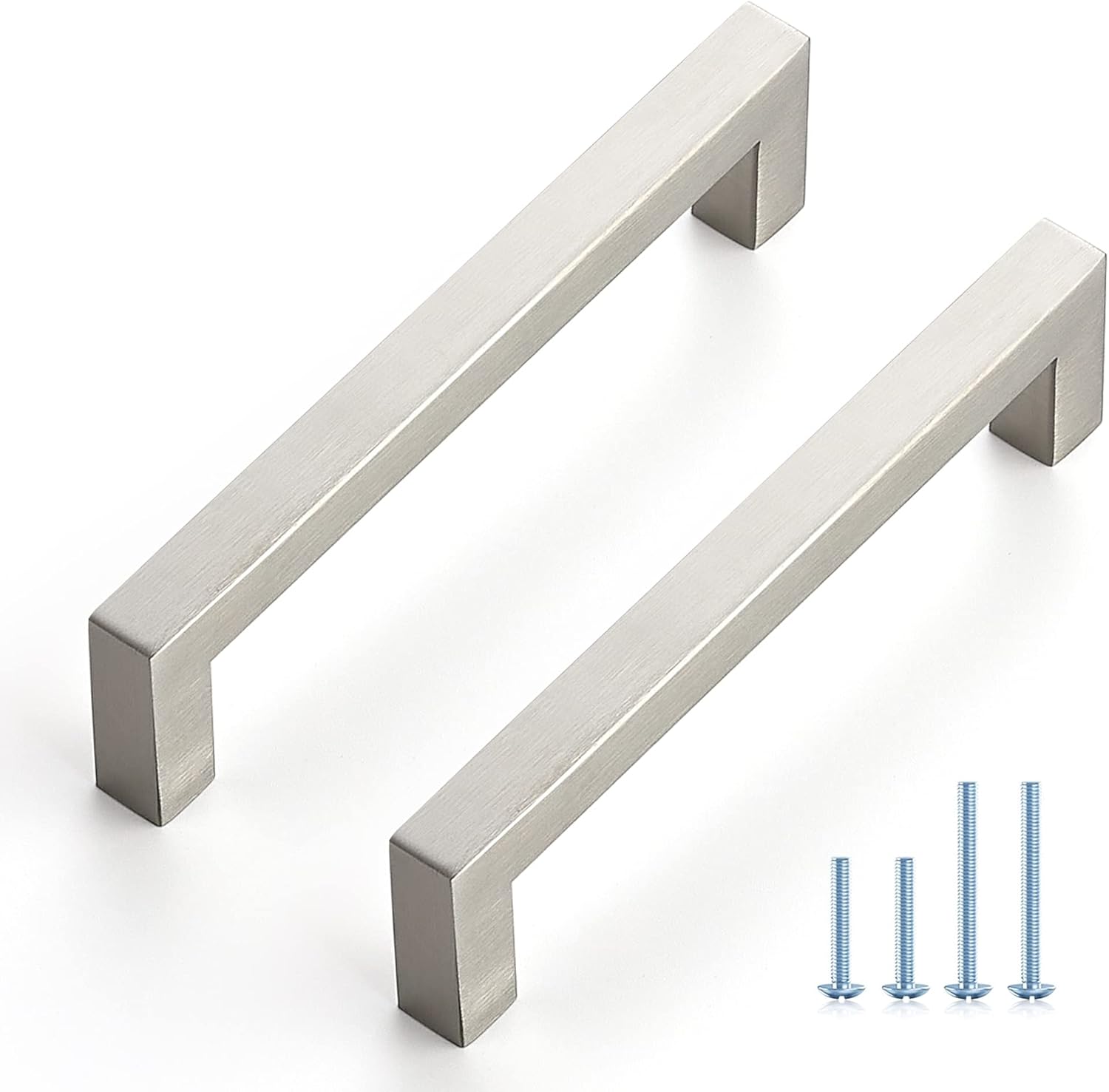 Ravinte 60 Pack Cabinet Handles Brushed Nickel Drawer Pulls