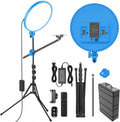 Large Ring Light with 72ft Tripod Stand - Soft, Wide Studio Lighting