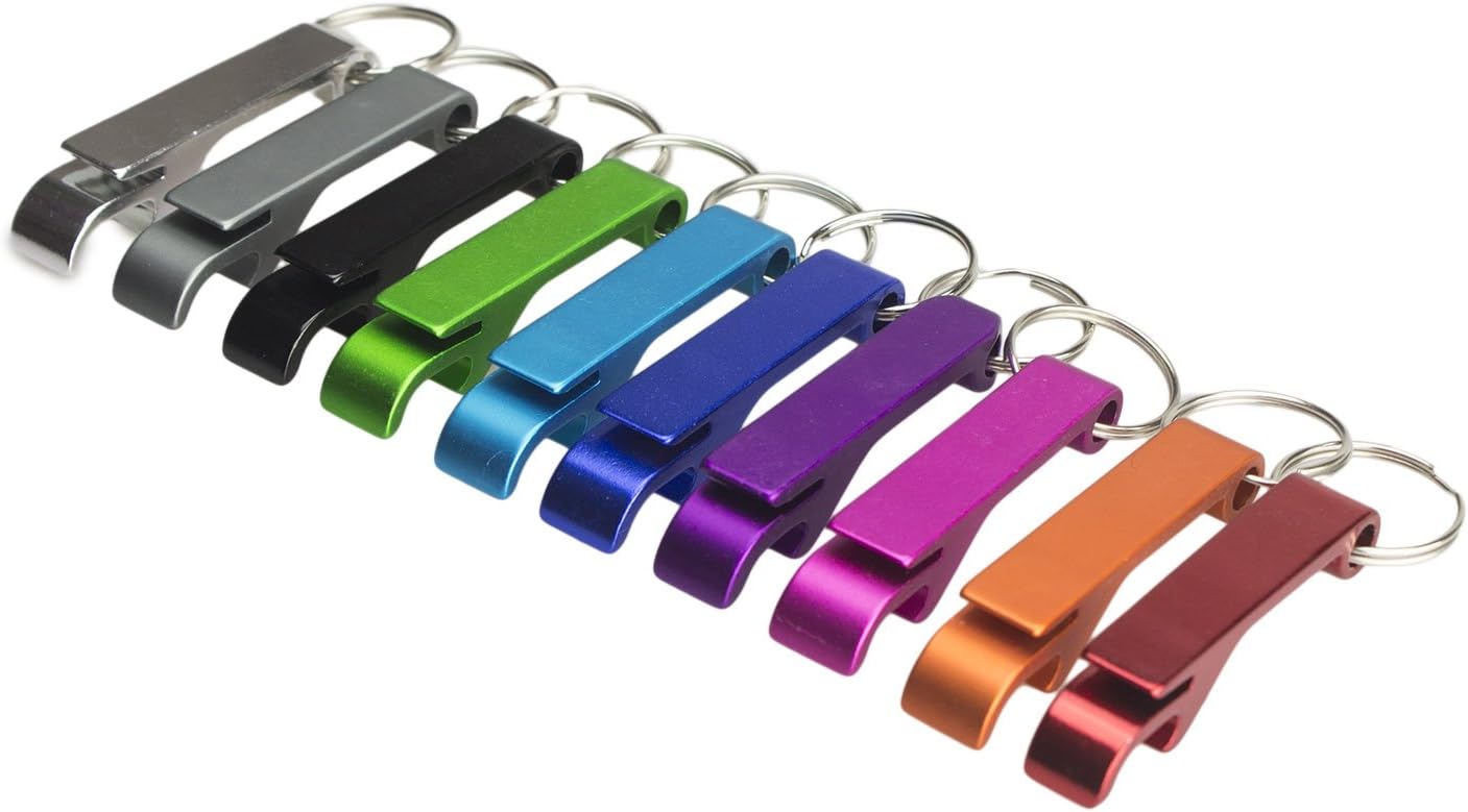 Swatom Bottle Opener Keychain - Compact Aluminum Tool for All