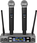 Depusheng Wireless Microphone System VHF Dual Handheld Set - Stable