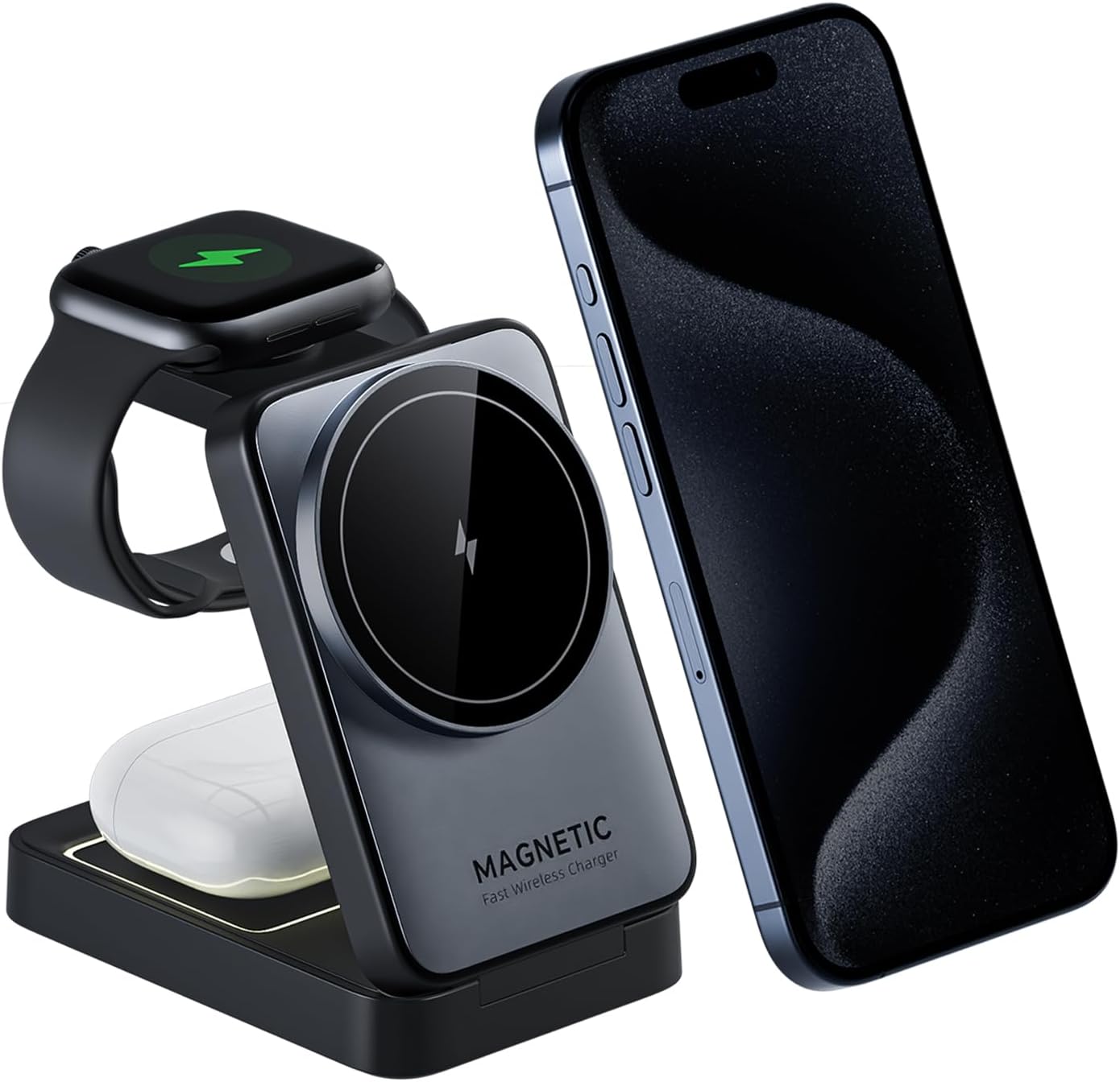3-in-1 Magnetic Wireless Charger - Upgrade Your Charging!