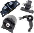 Engine Motor Mount & Trans Mount Set Compatible with 2009-2010 Dodge