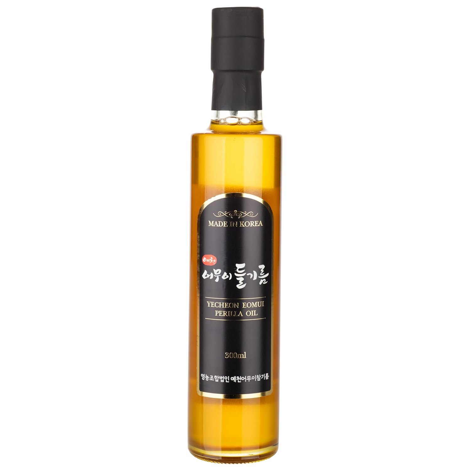 Korean Traditional 100% Roasted Perilla Oil by YECHEON OMUI