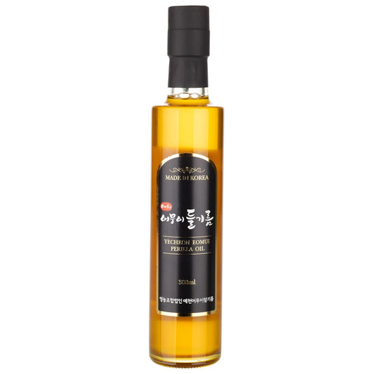 Korean Traditional 100% Roasted Perilla Oil by YECHEON OMUI