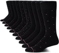 Tommy Hilfiger Men's Casual Soft Cotton Blend Crew Socks - 10 Pack