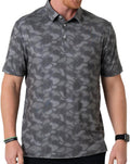 Burlebo Mens Performance Polo Shirt - Lightweight, Quick Dry Clothing