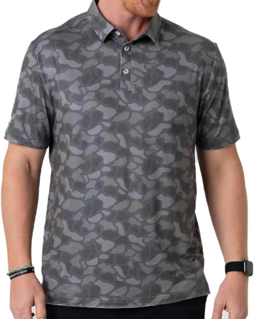 Burlebo Mens Performance Polo Shirt for Active Lifestyles