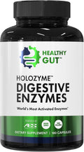 Healthy Gut HoloZyme Max Strength Digestive Enzymes - FODMAP Support