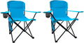 Folding Camping Chair 225lb Capacity - Lightweight Portable Seat