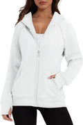 XIEERDUO Womens Zip Up Hoodies for Cozy Fall Fashion Style