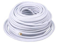 Monoprice 100ft RG6 Quad Shield Coaxial Cable - Reliable Signal