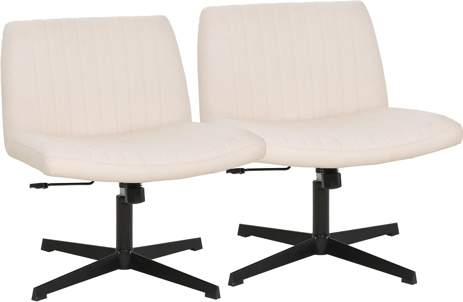 FDW Criss Cross Chair Ergonomic Adjustable Swivel Office Chair