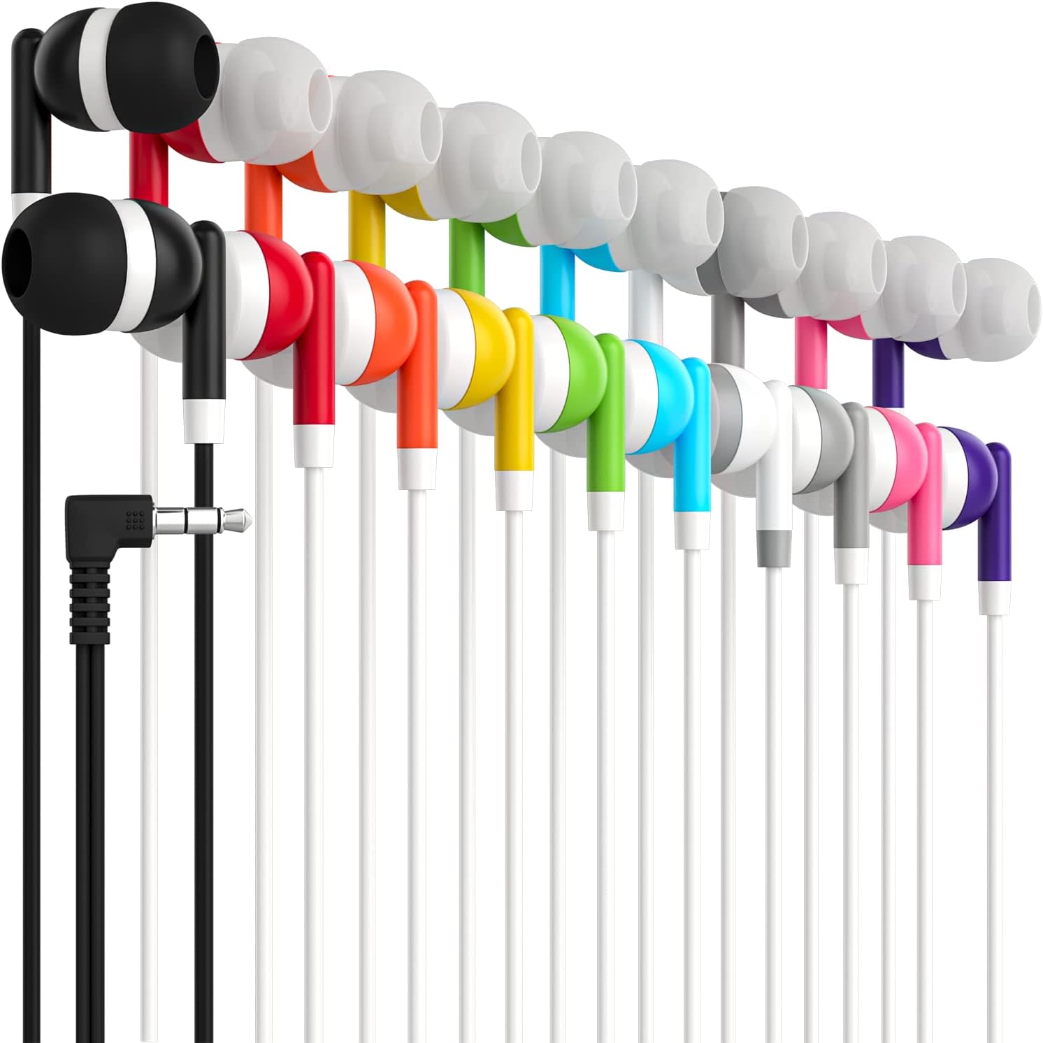 Maeline 10 Pack Earbuds - Wholesale Bundle