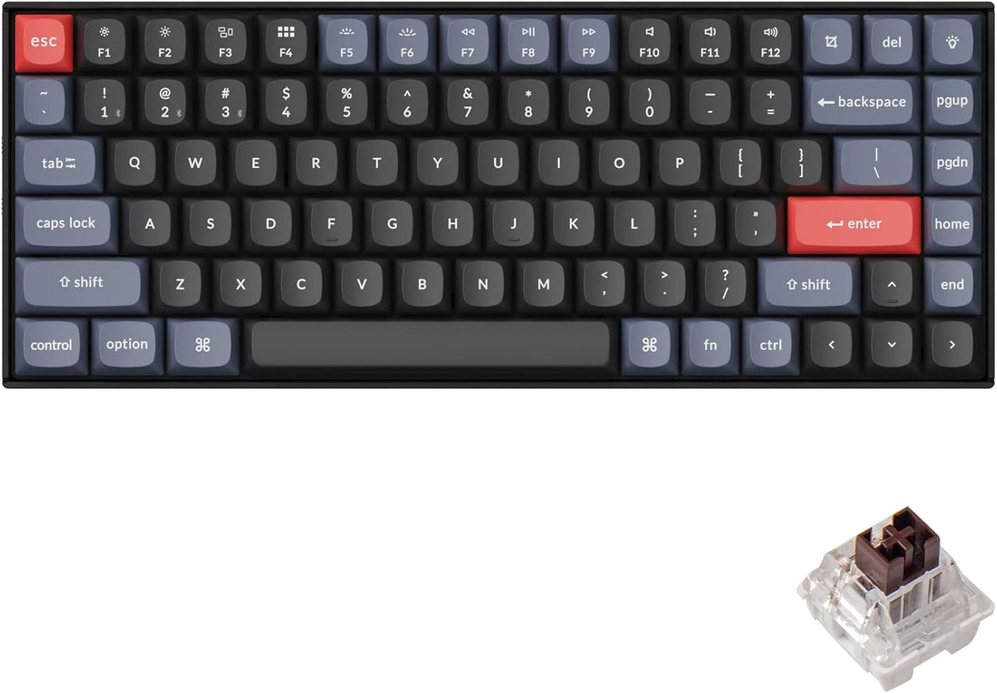 Keychron K2 Pro Wireless Mechanical Keyboard with Custom Features