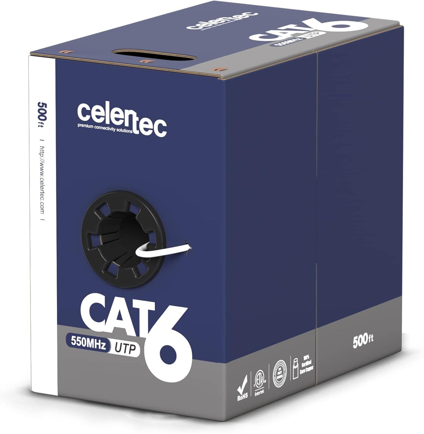 High-Speed 500ft CAT6 Ethernet Cable - Reliable Connectivity!