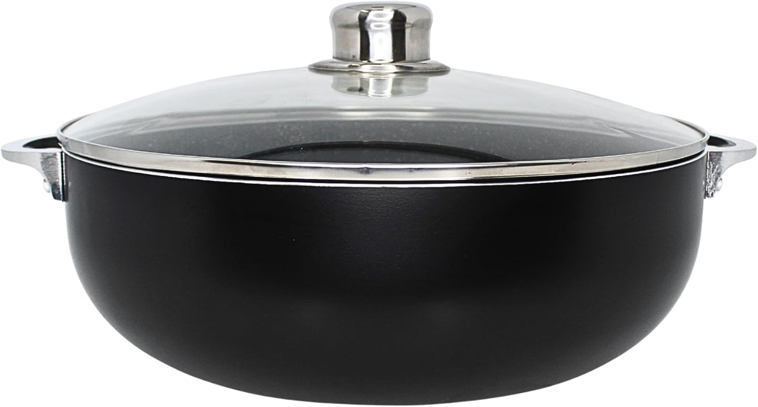 IMUSA 9Qt Bistro Ceramic Nonstick Caldero for Family Meals