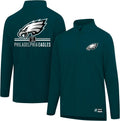 Ultra Game NFL Official Super Soft Quarter Zip Long (Style R55N)