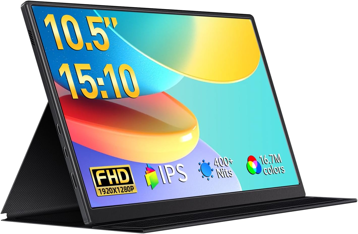 VOKENSU 10.5 Portable Monitor - Ultra-Slim HDR Gaming