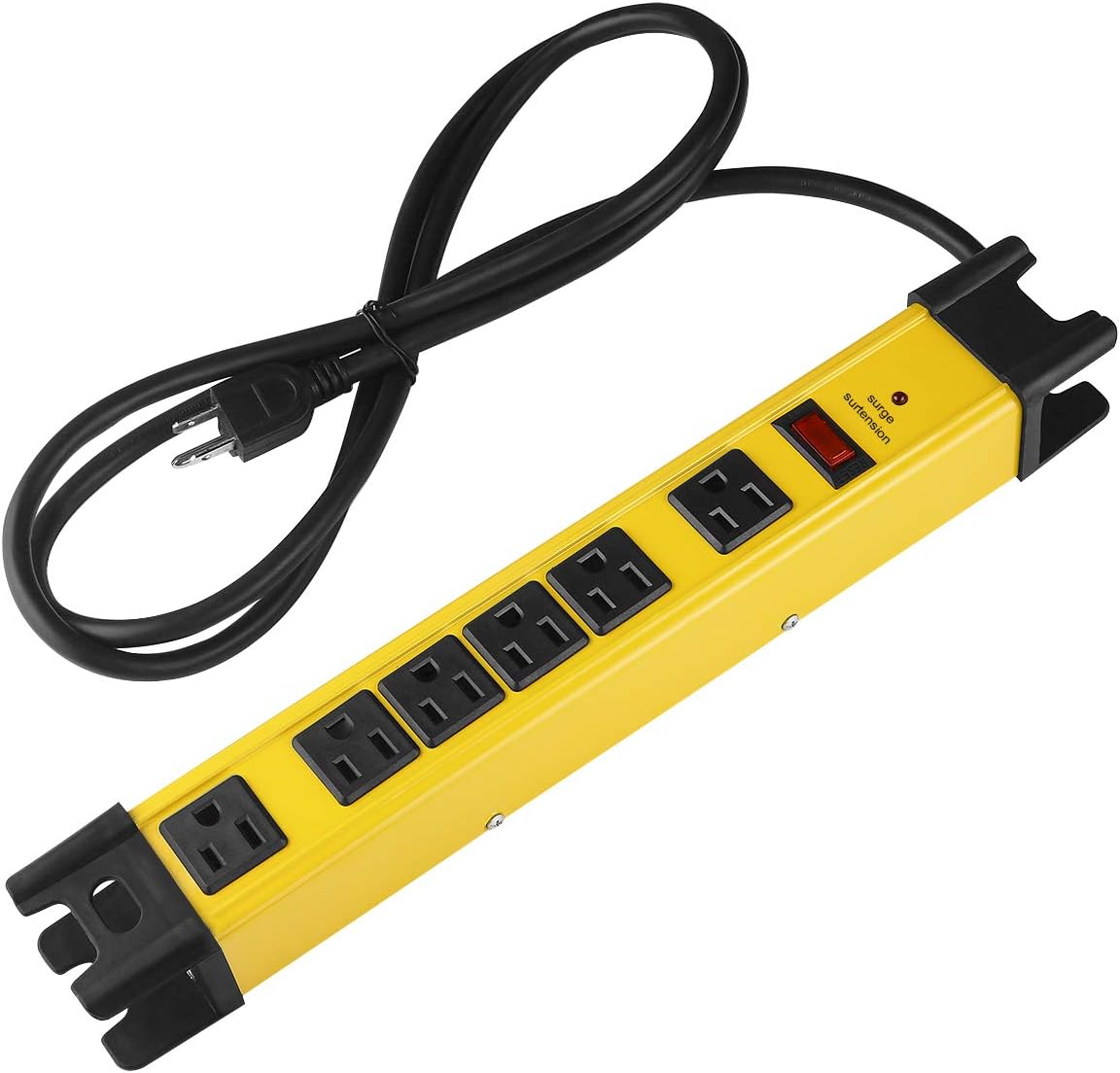 Heavy Duty Power Strip Surge Protector for Workshop and Garage