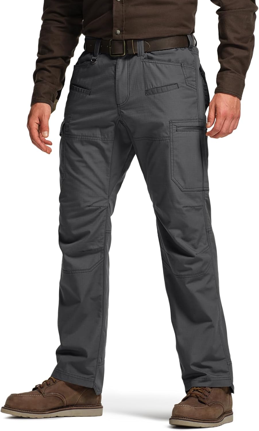 CQR Men's Winter Tactical Cargo Pants for Outdoor Activities