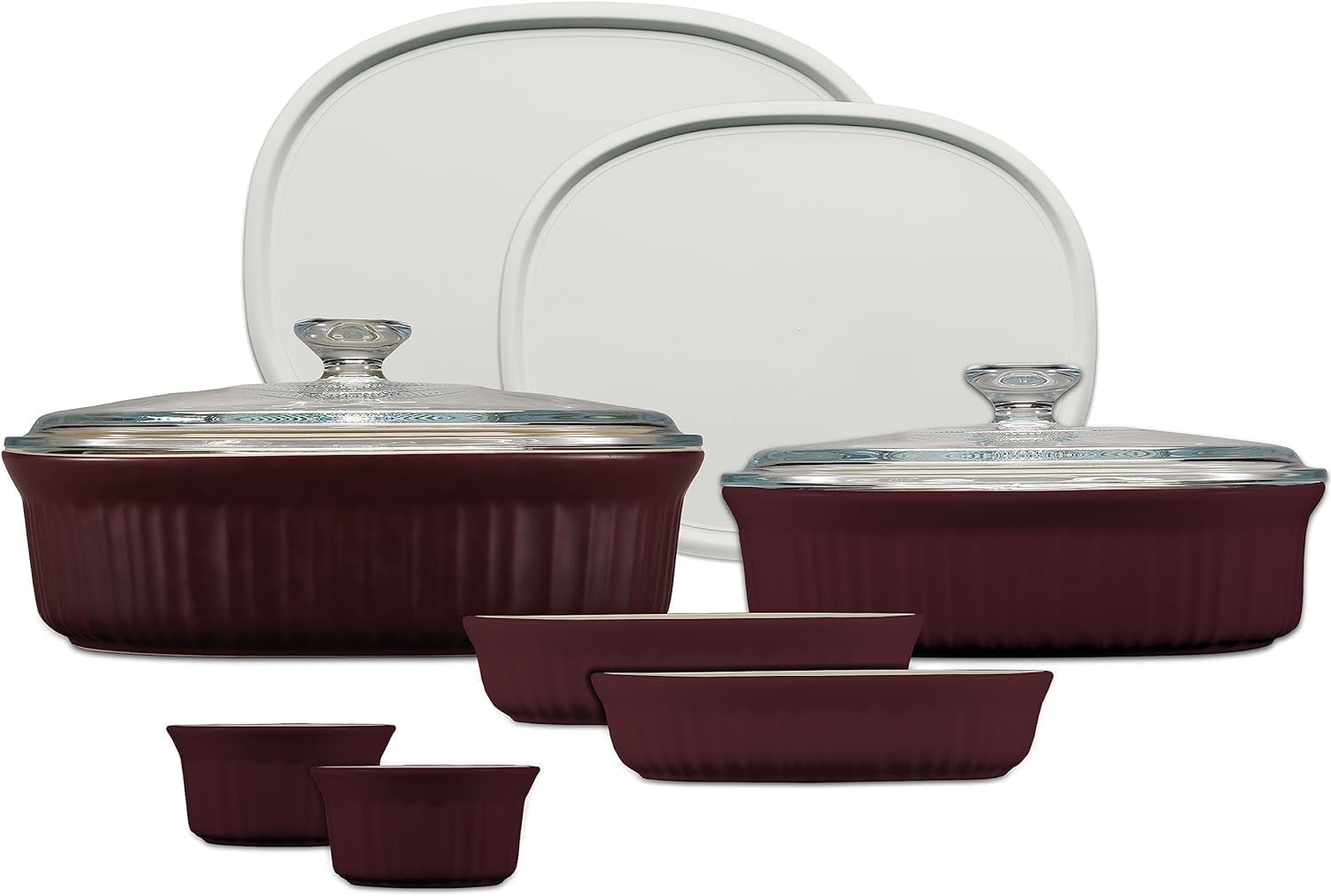 10-Pc CorningWare Set - Chip & Crack Resistant Stoneware