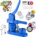 Button Maker Machine 2.25 in Single Mold Kit - Compact Craft Press