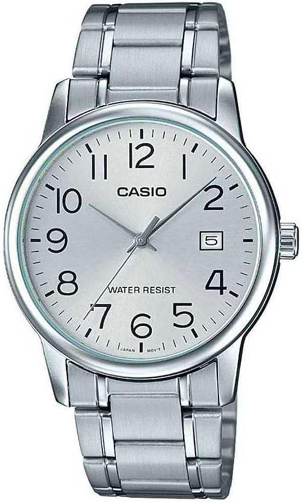 Casio Men's Stainless Steel Date Watch