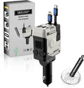 Retractable Car Charger 4-in-1 Phone Adapter - Fast Charging