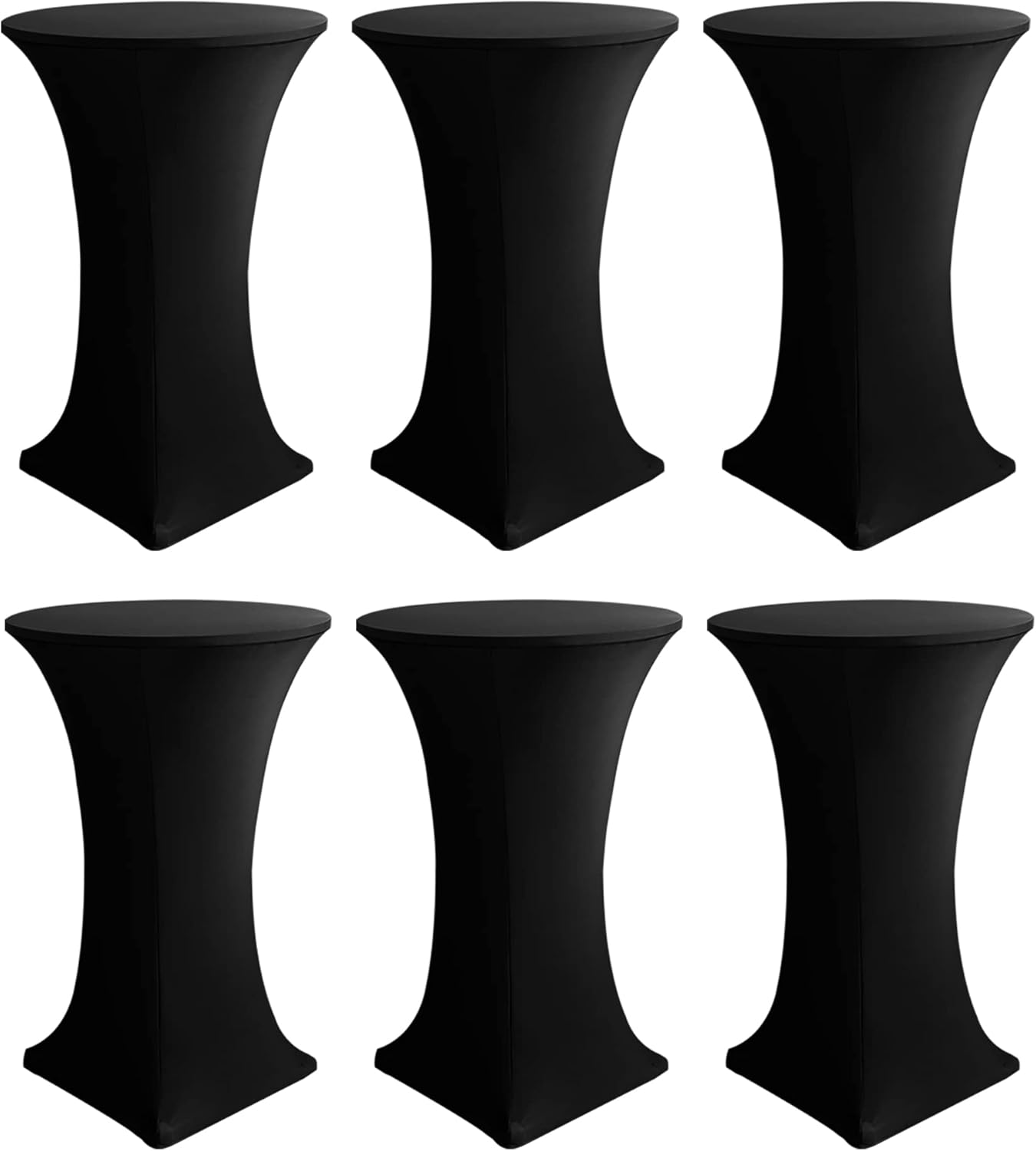 Fitted Stretch Spandex Cocktail Table Covers for Events